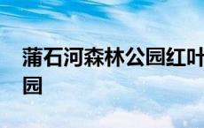 蒲石河森林公园红叶最佳时间 蒲石河森林公园 