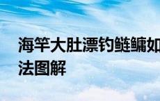 海竿大肚漂钓鲢鳙如何调漂 海竿大肚漂链接法图解 