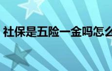 社保是五险一金吗怎么查 社保是五险一金吗 