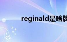 reginald是啥牌手表 reginald 