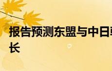 报告预测东盟与中日韩今明两年经济将稳健增长