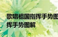 歌唱祖国指挥手势图解教学视频 歌唱祖国指挥手势图解 