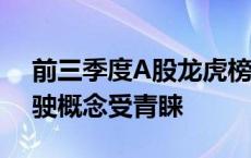 前三季度A股龙虎榜营业部数据出炉 无人驾驶概念受青睐