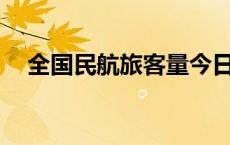 全国民航旅客量今日预计将超210万人次