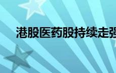 港股医药股持续走强 泰格医药涨超14%