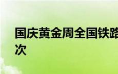 国庆黄金周全国铁路累计发送旅客1.05亿人次