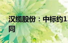 汉缆股份：中标约13.4亿元海外重大经营合同