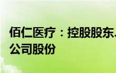 佰仁医疗：控股股东、实际控制人金磊拟增持公司股份