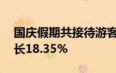 国庆假期共接待游客2159.64万人次 同比增长18.35%