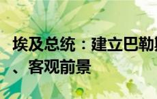 埃及总统：建立巴勒斯坦国将为和平开辟真实、客观前景