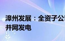 漳州发展：全资子公司投建的光伏发电站项目并网发电