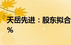 天岳先进：股东拟合计减持公司股份不超过3%