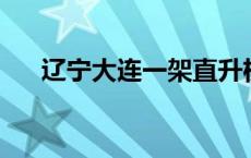 辽宁大连一架直升机发生事故 2人轻伤