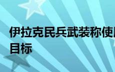 伊拉克民兵武装称使用无人机袭击以色列北部目标