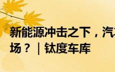 新能源冲击之下，汽车后市场的未来在下沉市场？｜钛度车库