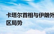 卡塔尔首相与伊朗外长举行会谈 重点讨论地区局势