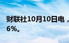 财联社10月10日电，日经225指数开盘涨0.76%。