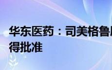 华东医药：司美格鲁肽注射液临床试验申请获得批准