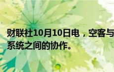 财联社10月10日电，空客与欧洲合作伙伴展示直升机与无人系统之间的协作。