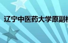 辽宁中医药大学原副校长王天宇被决定逮捕