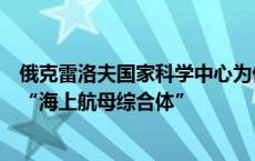 俄克雷洛夫国家科学中心为俄海军设计出新型航母项目概念“海上航母综合体”