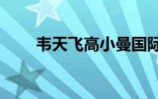 韦天飞高小曼国际大赛续文 韦天飞 