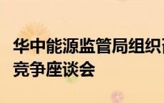 华中能源监管局组织召开湖北省电力市场公平竞争座谈会