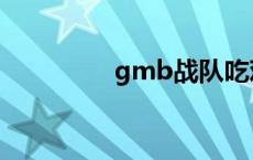 gmb战队吃鸡 gmb战队 