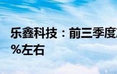 乐鑫科技：前三季度净利润预计同比增加188%左右