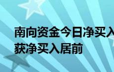 南向资金今日净买入约122亿港元 阿里巴巴获净买入居前