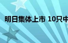 明日集体上市 10只中证A500ETF可交易了