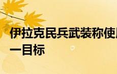 伊拉克民兵武装称使用无人机袭击以色列境内一目标