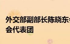 外交部副部长陈晓东会见菲律宾外交关系委员会代表团