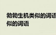 勃勃生机类似的词语二年级下册 勃勃生机类似的词语 