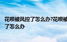 花呗被风控了怎么办?花呗被风控了还能套现吗? 花呗被风控了怎么办 