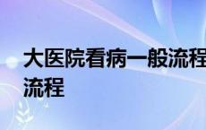 大医院看病一般流程是什么 大医院看病一般流程 