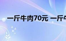 一斤牛肉70元 一斤牛肉进价48正确答案 