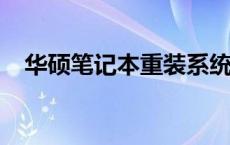 华硕笔记本重装系统详细教程与注意事项