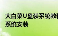 大白菜U盘装系统教程：一步步教你轻松完成系统安装