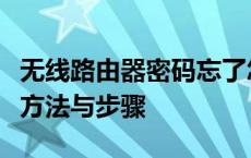 无线路由器密码忘了怎么办？快速找回密码的方法与步骤