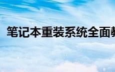 笔记本重装系统全面教程：一步步轻松搞定