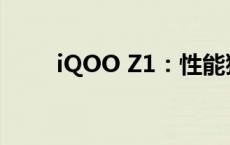 iQOO Z1：性能猛兽，性价比之选