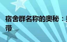 宿舍群名称的奥秘：探究宿舍文化中的精神纽带