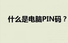 什么是电脑PIN码？功能及应用领域详解