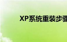 XP系统重装步骤详解及注意事项