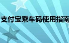 支付宝乘车码使用指南：轻松出行，一键支付