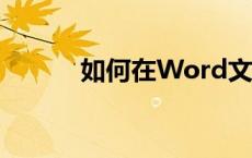 如何在Word文档中删除空白页