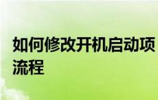 如何修改开机启动项，轻松优化您的电脑启动流程